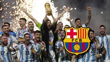 Fue campeón del mundo, jugó con Messi y vale 12 millones, podría llegar al Barça