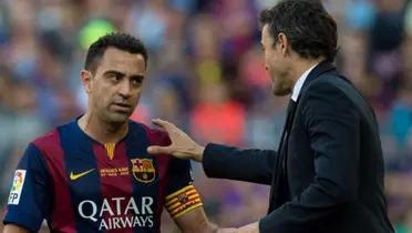 Fue compañero y lo dirigió, el filoso dardo de Luis Enrique a Xavi antes de enfrentarlo