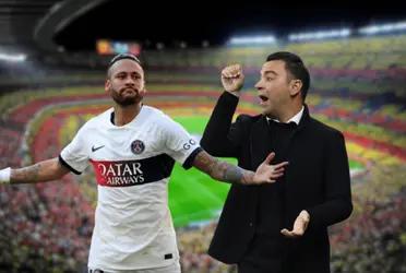 Fue consultado por los próximos fichajes que harían y no descartó el arribó del brasileño