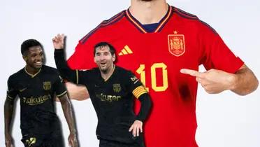 Fue el 10 de España y el Barça ahora lo quiere para que sea el nuevo Leo Messi