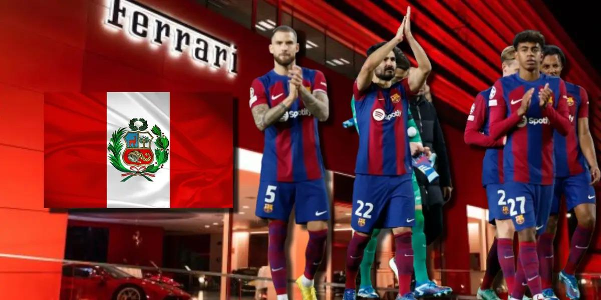 Fue el 1er peruano en comprarse un Ferrari, por los vicios lo mandaron del Barça
