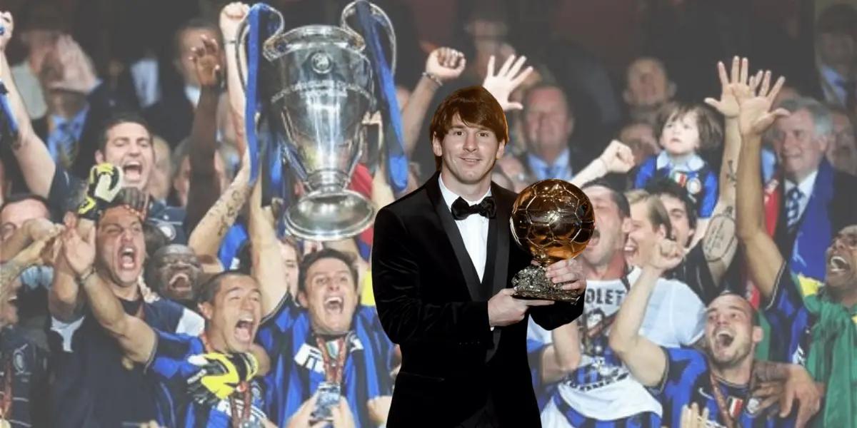 Fue la gran figura del Inter de Italia multicampeón en 2010 y era candidato al galardón mayor, aunque finalmente el argentino fue el ganador