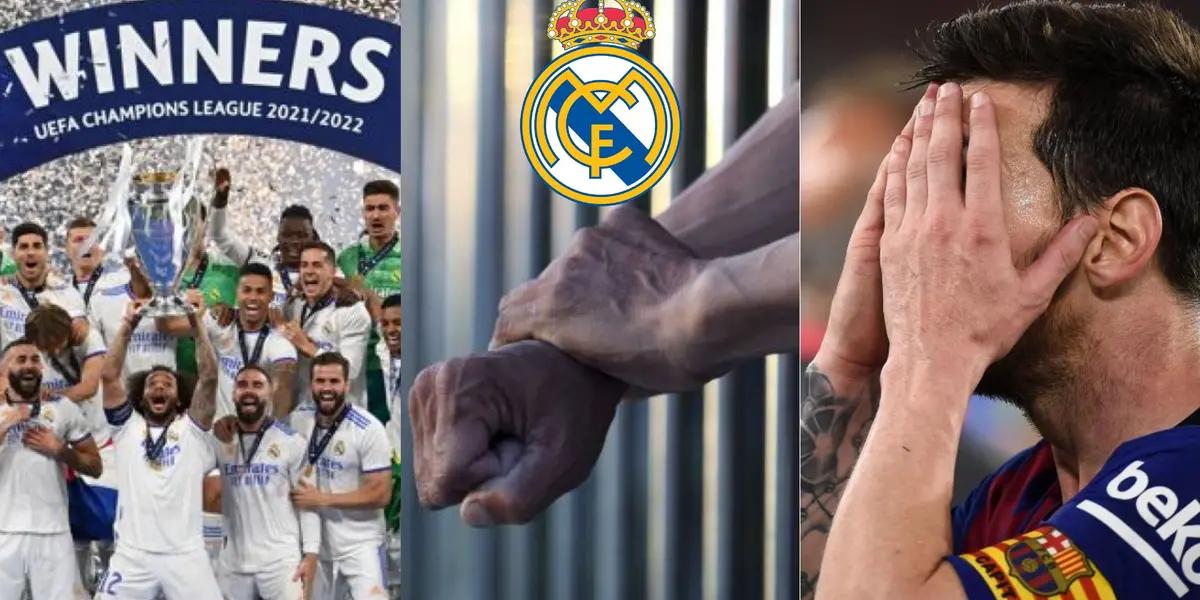 Fue un referente de Real Madrid y tuvo un fuerte cruce con Lionel Messi pero su vida cambió cuando lo condenaron a prisión