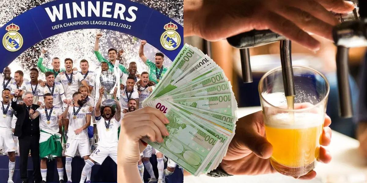 Fue una de las máximas glorias de la reciente época dorada de Real Madrid pero ahora vende cerveza