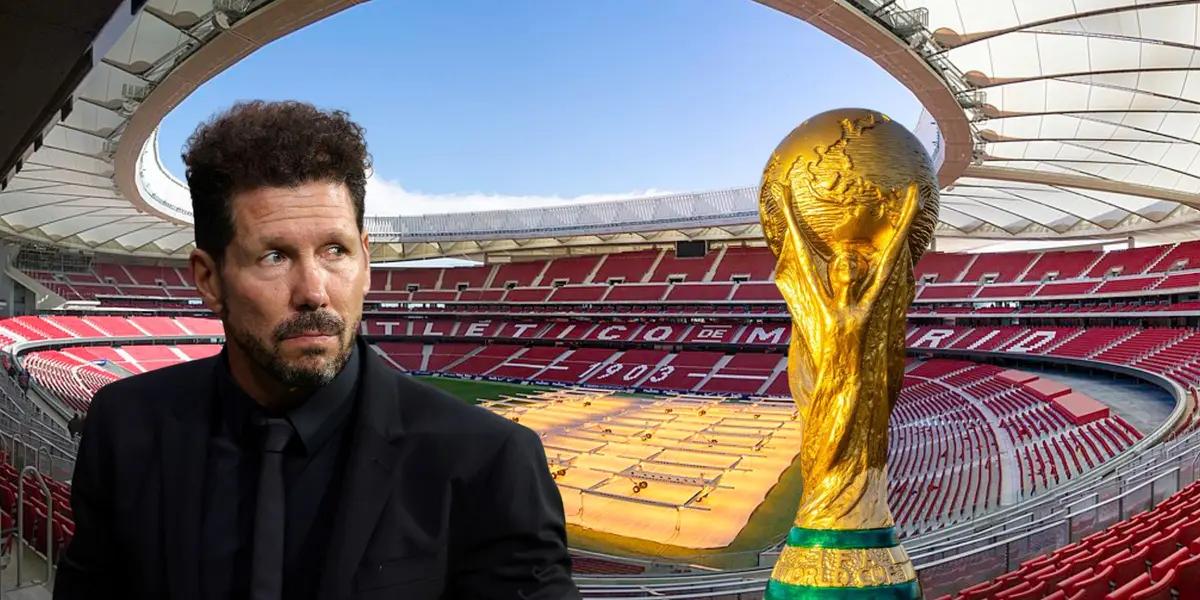 Fue uno de los pedidos del Cholo, pero los directivos Colchoneros no concretaron el traspaso y ahora su futuro estará en Sudamerica