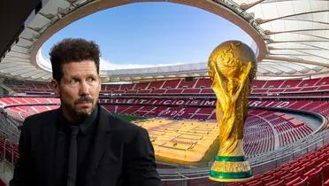 Fue uno de los pedidos del Cholo, pero los directivos Colchoneros no concretaron el traspaso y ahora su futuro estará en Sudamerica