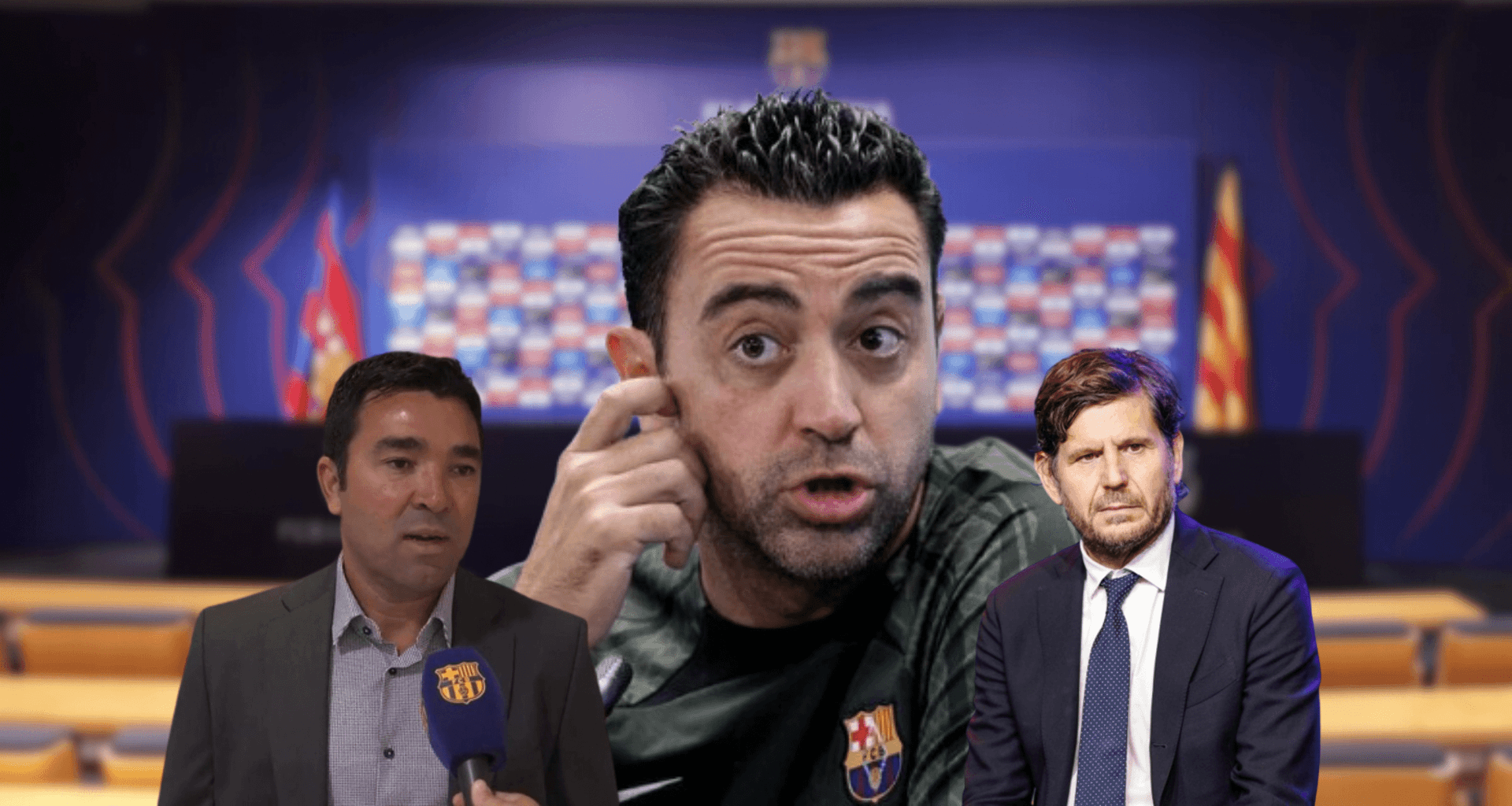 Fueron días turbulentos en las oficinas del FC Barcelona y el entrenador comentó su punto de vista acerca de lo ocurrido