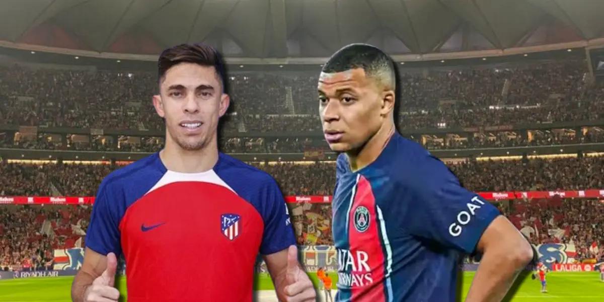 Gabriel Paulista aún ni debuta en el Atlético de Madrid pero ya le dio una bofetada con guante blanco a Mbappé
