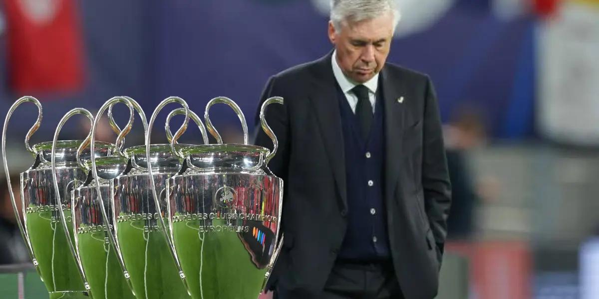 Ganó 4 Champions y 60 millones pero Ancelotti confesó por qué no es feliz