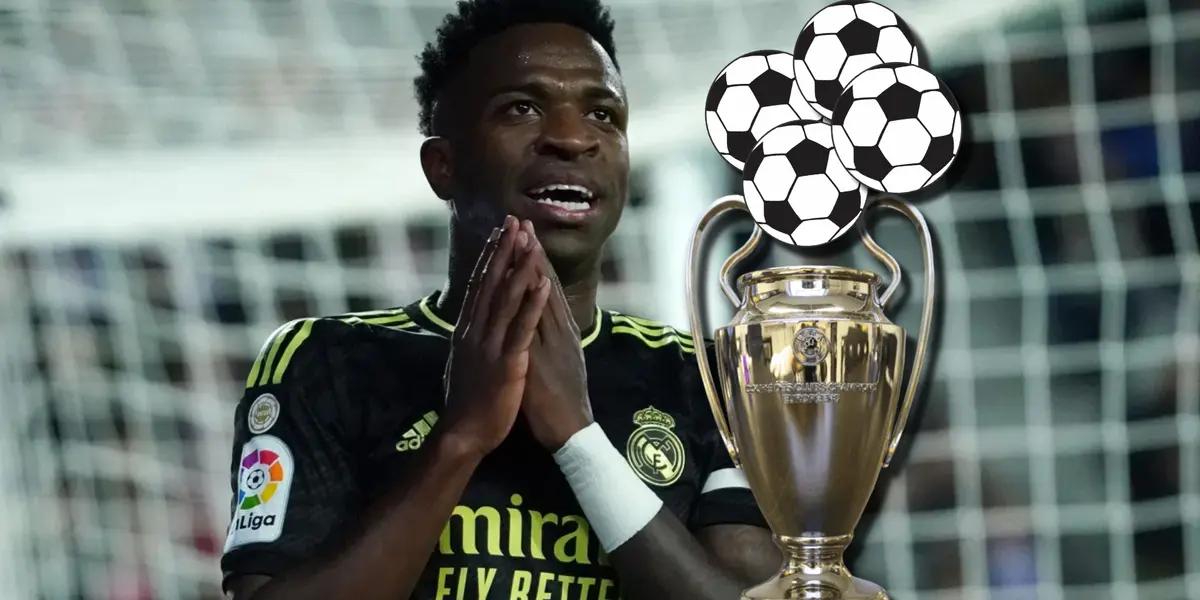 Ganó Champions y solo hizo 4 goles en su carrera, pero se atrevió a menospreciar a Vinicius Jr