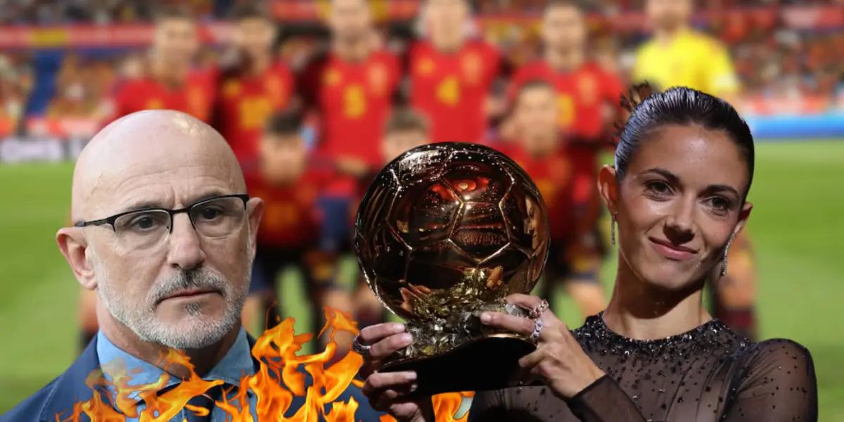Ganó el Balón de Oro y arremetió contra La Roja, lo que dijo Aitana Bonmati