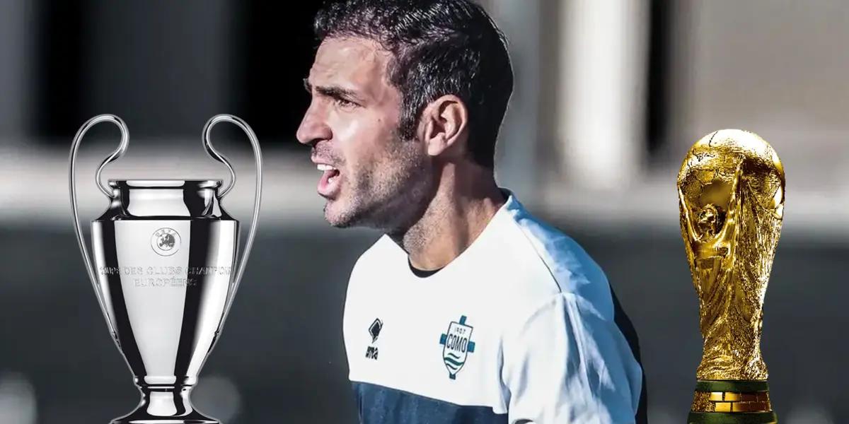 Ganó mundial y Champions pero a esto se dedica Fabregas tras fracasar como DT