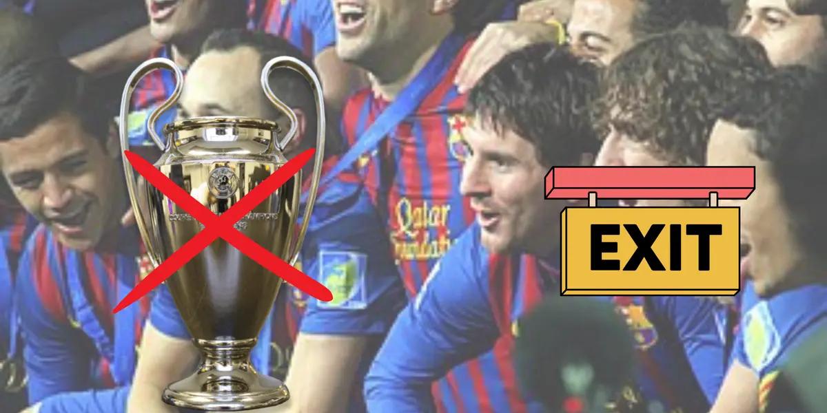 Ganó todo en Barça, falló en Champions y lo botan en el próximo mercado de pases