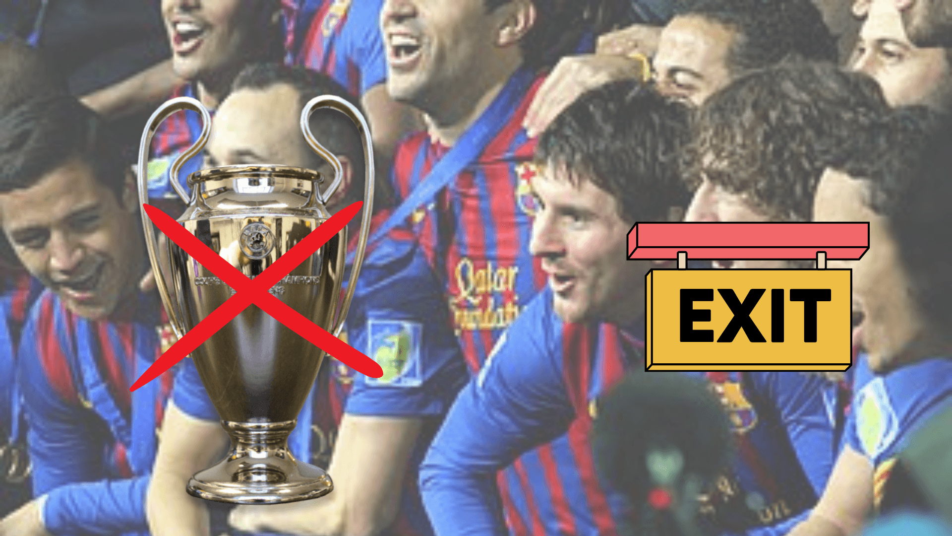 Ganó todo en Barça, falló en Champions y lo botan en el próximo mercado de pases
