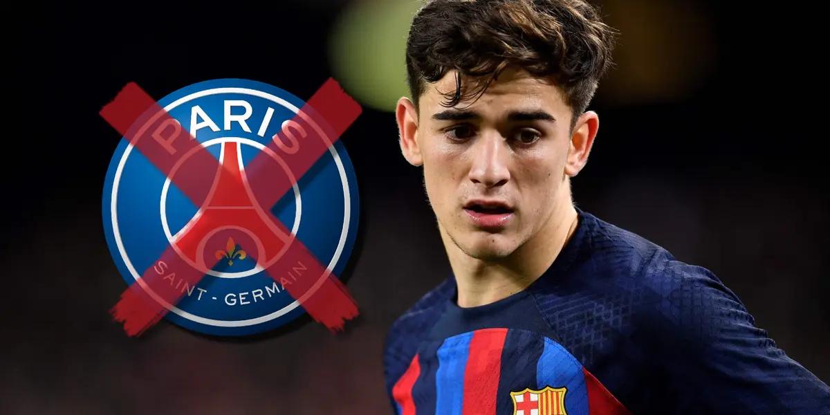 Gavi no tiene pensado en salir del FC Barcelona, pese a que el PSG estaba dispuesto a poner millones