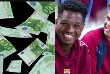 Gavi, Pedri, Ansu Fati, Nico y Borda están entre los finalistas para el Golden Boy. En caso de vender a sus jovenes talentos, el Barcelona podría recaudar 3000 millones de euros.