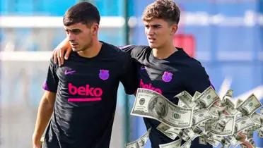 Gavi - Pedri (Foto: X)