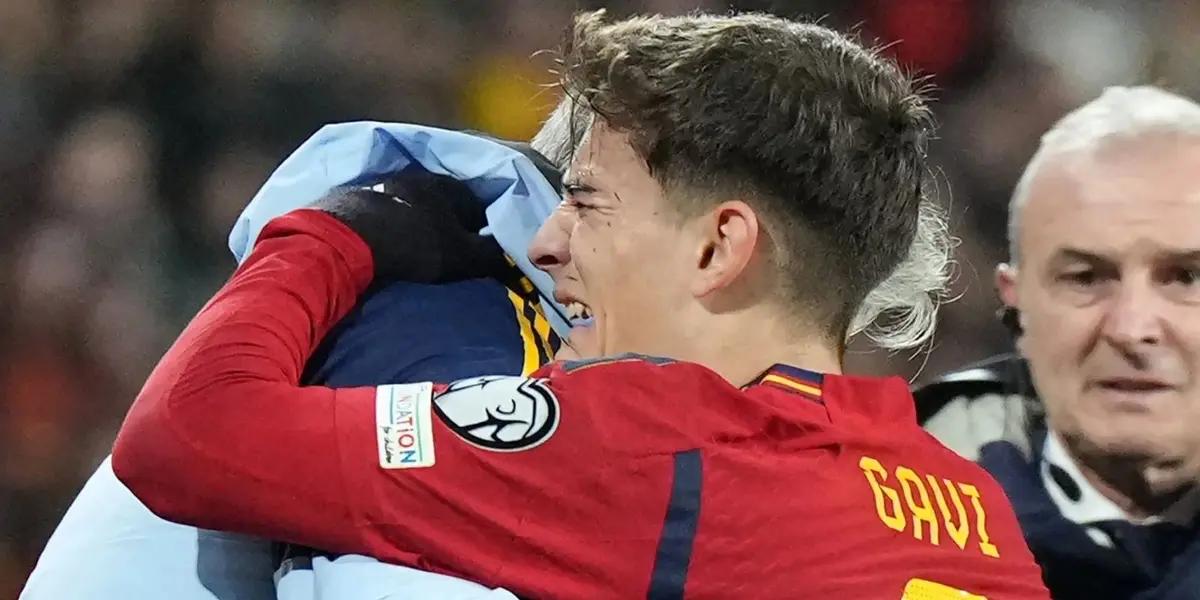 Gavi salió llorando del partido entre España ante Georgia y esto dijeron los galenos de la Selección de España