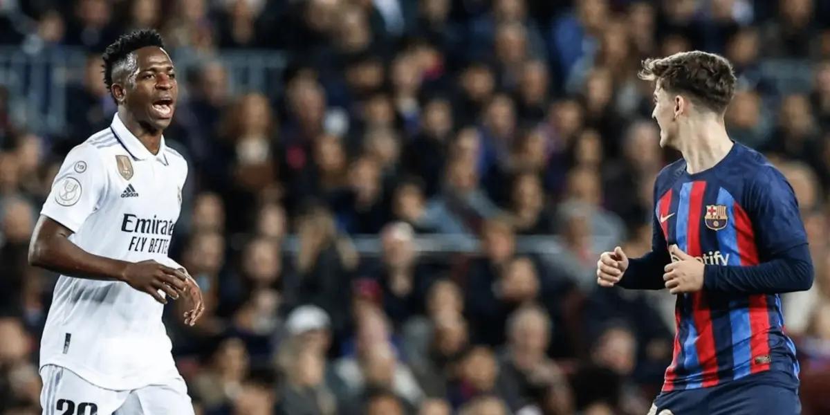 Gavi no se lleva nada bien con Vinicius, mientras otro jugador del FC Barcelona lo defendió