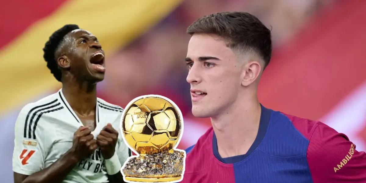 Gavi - Vinicius Jr. (Foto: FC Barcelona)