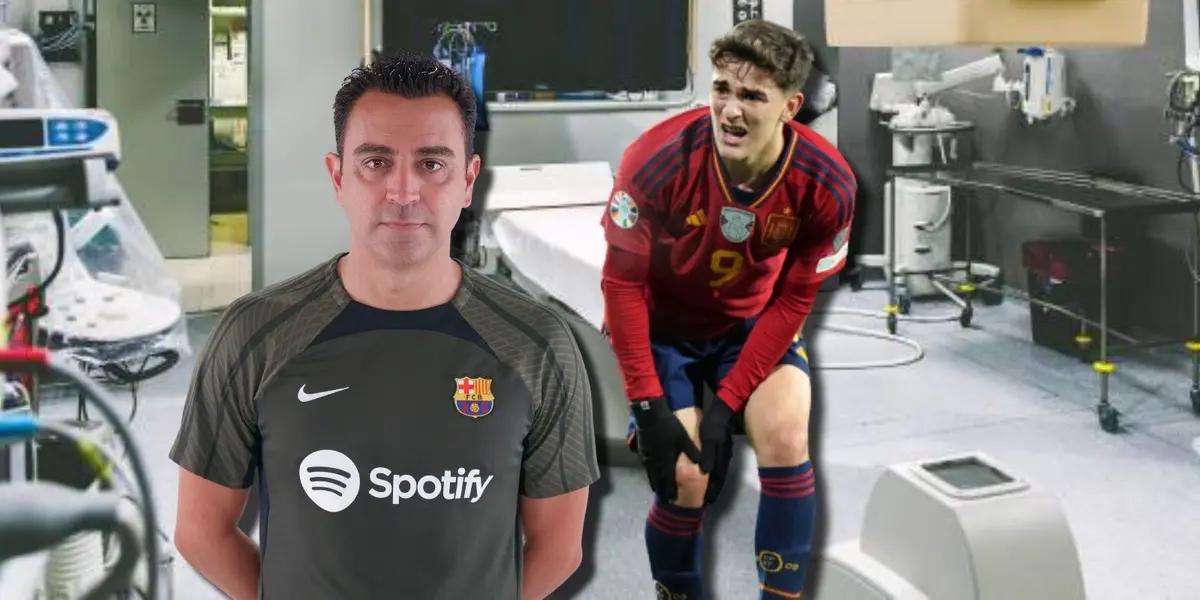 Gavi ya fue operado de su rotura de ligamentos, y el FC Barcelona sigue de cerca su proceso de recuperación