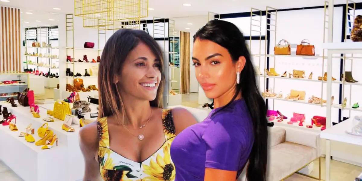 Georgina Rodríguez gastó una fortuna en zapatos, mientras Antonella le dio una lección de humildad
