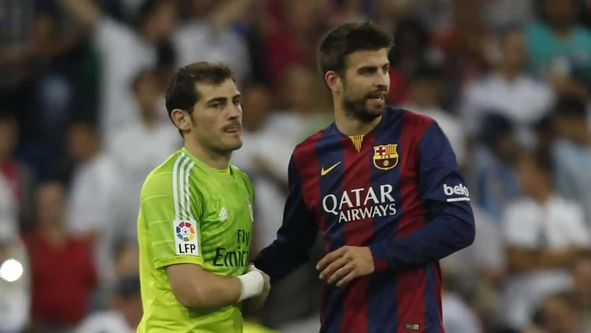 Gerard Piqué en una entrevista junto a Casillas vaciló al portero español