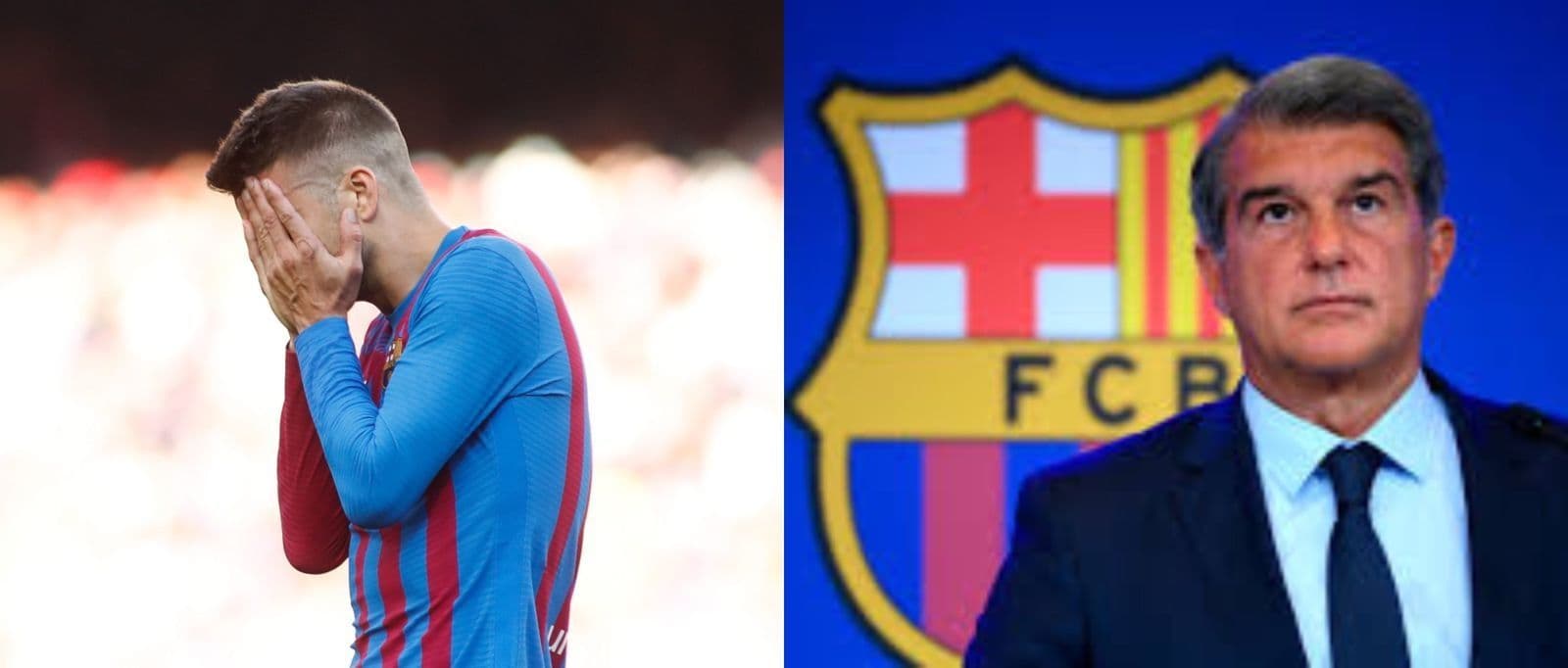 Gerard Piqué habría sido convocado a una reunión con Joan Laporta para exigirle que reduzca su salario en un 50% para poder anotar a los nuevos fichajes.