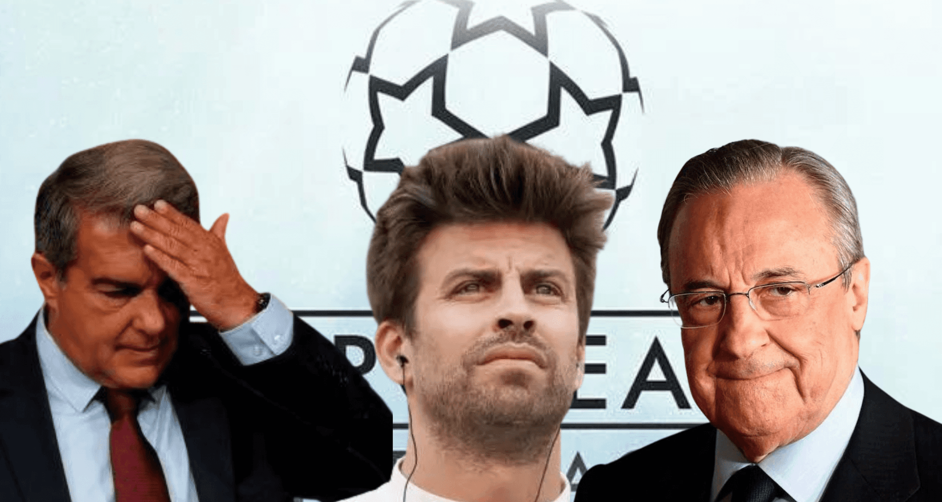 Gerard Piqué no coincide con la Superliga y ahora encontró una forma para desprestigiarla