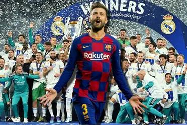 Gerard Piqué se fue contra el Real Madrid y su última Champions League ganada, mencionando que nadie la va a recordar