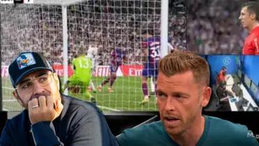 Gerard Romero y Jota Jordi, seguidores del FC Barcelona