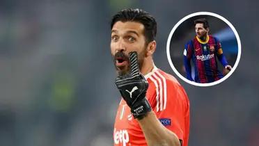 Gianluigi Buffon y Lionel Messi Foto: GOAL y Marca