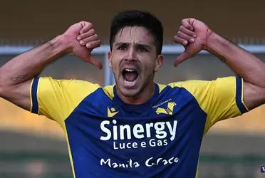 Giovani Simeone de gran presente en la Serie A de Italia con su equipo acaba de conseguir un hito impresionante, superando a los mejores delanteros de la actualidad. A continuación los detalles de su logro.