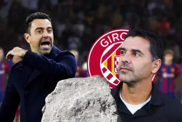 Girona tropieza con el Barça, Xavi le niega a Michel una joya de 2 millones