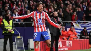 Giuliano Simeone marcó dos goles al Getafe en el Metropolitano, una noche en la que los colchoneros consiguieron un 5-0 a favor