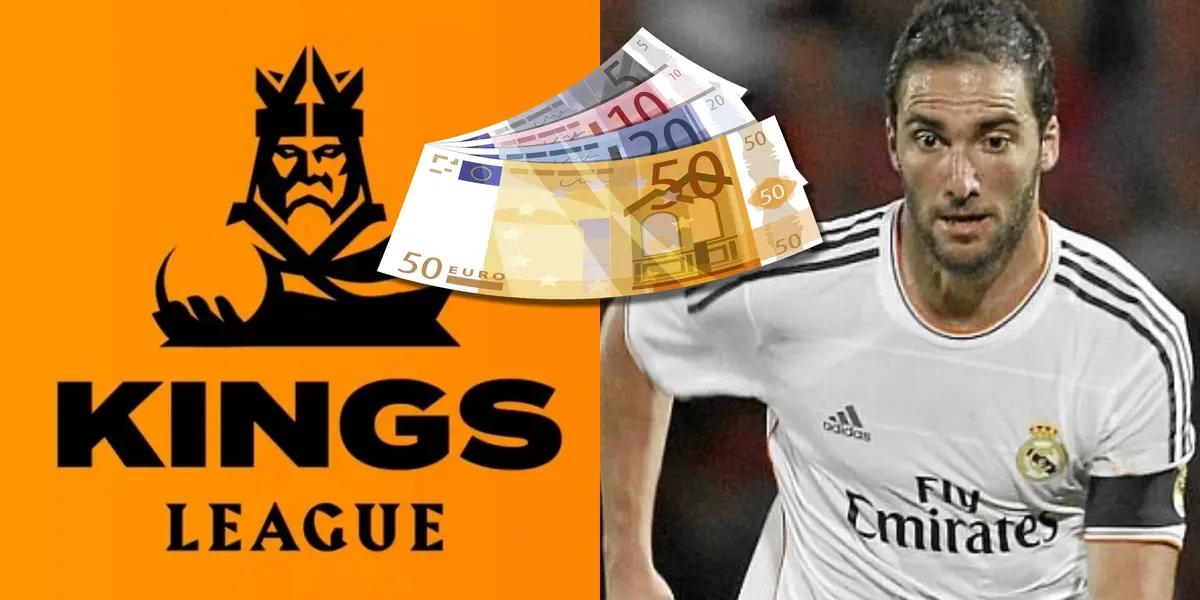 Gonzalo Higuaín volverá a las canchas y lo contrató el equipo de Sergio Agüero en la Kings League