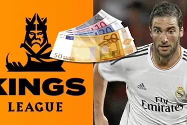 Gonzalo Higuaín volverá a las canchas y lo contrató el equipo de Sergio Agüero en la Kings League