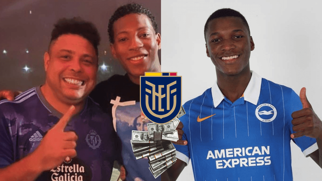 Gonzalo Plata apenas gana unos 200 mil dólares al año contra el millón que cobra Moisés Caicedo en Brighton.