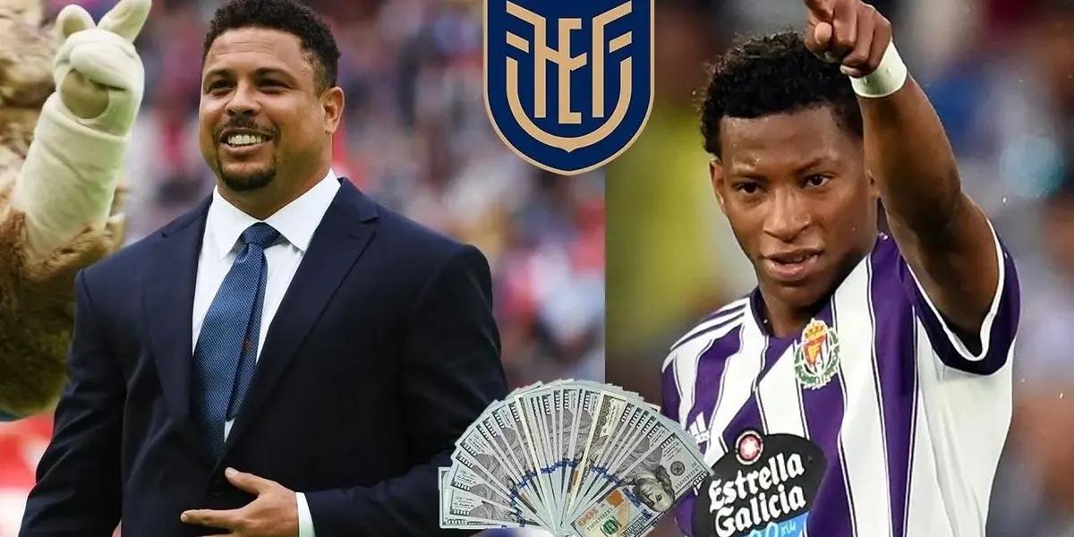 Gonzalo Plata resignaría millones de euros con tal de continuar esta temporada en el Valladolid de Ronaldo Nazário.