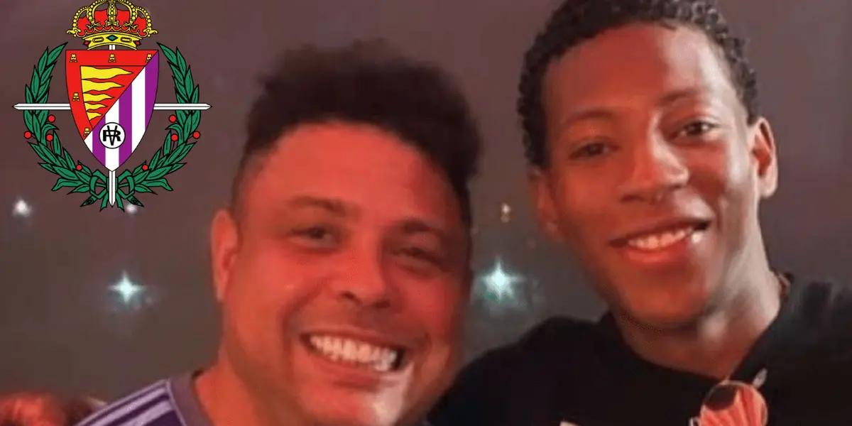 Gonzalo Plata sería muy mimado por Ronaldo Nazario.