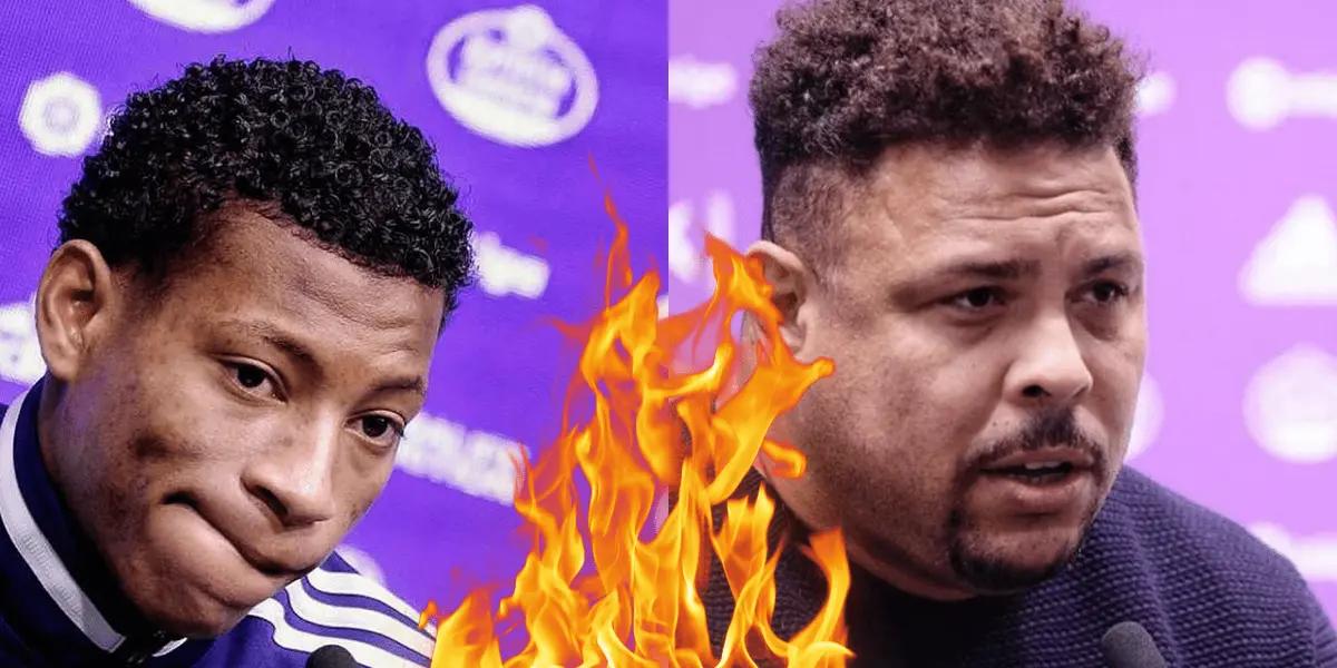 Gonzalo Plata ya no toleraría los ataques hacia su persona y se pone exigente con Ronaldo Nazario.