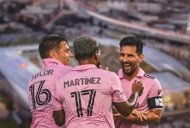 Gran victoria del equipo de Lionel Messi quien desató la fiesta en la casa del vigente campeón de la liga norteamericana