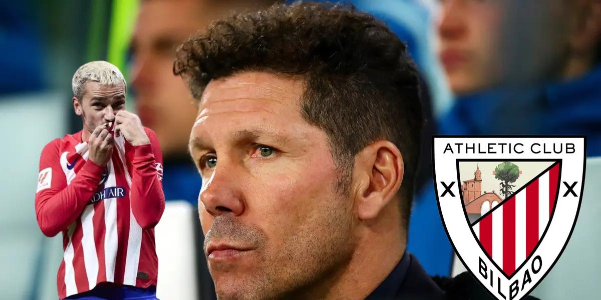 Griezmann es baja para la gran final de Atleti y esto decidió hacer con él Simeone