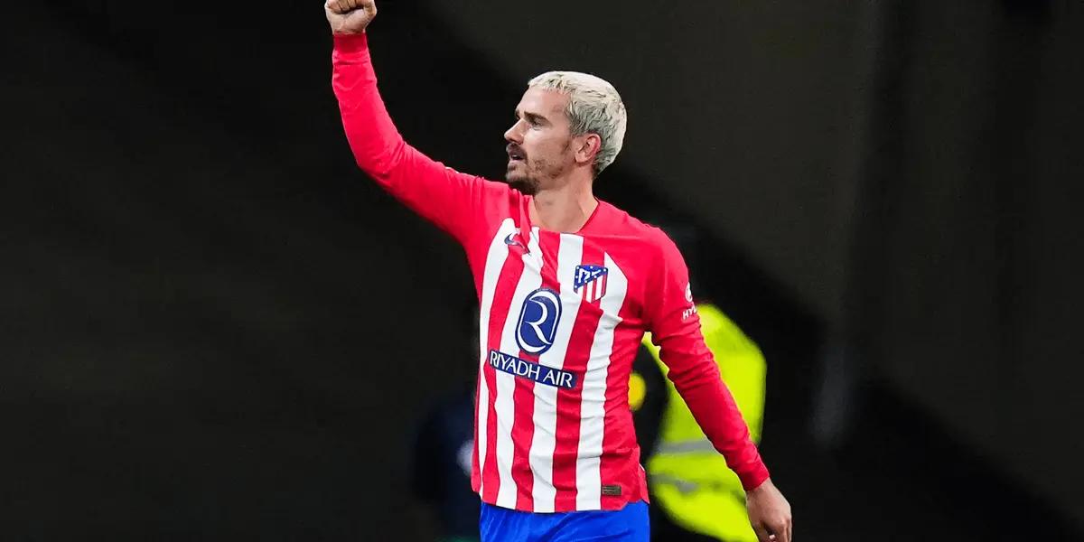 Griezmann marca en el final del PT y Atlético de Madrid se va al descanso 2 a 2