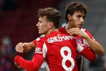 Griezmann no se guardó nada al momento de hablar sobre lo que pasa a Joao Félix actualmente en el Atleti