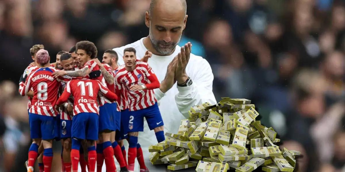 Guardiola casi trunca su carrera, vale 28 millones pero llegaría al Atleti por 7