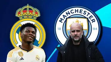 Guardiola les mostró respetó y así trató Tchouaméni al City, el rival del Madrid