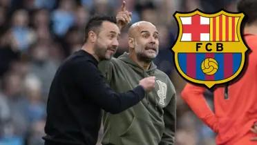 Guardiola lo ve como sucesor de Xavi en el Barca y De Zerbi ya dio una respuesta