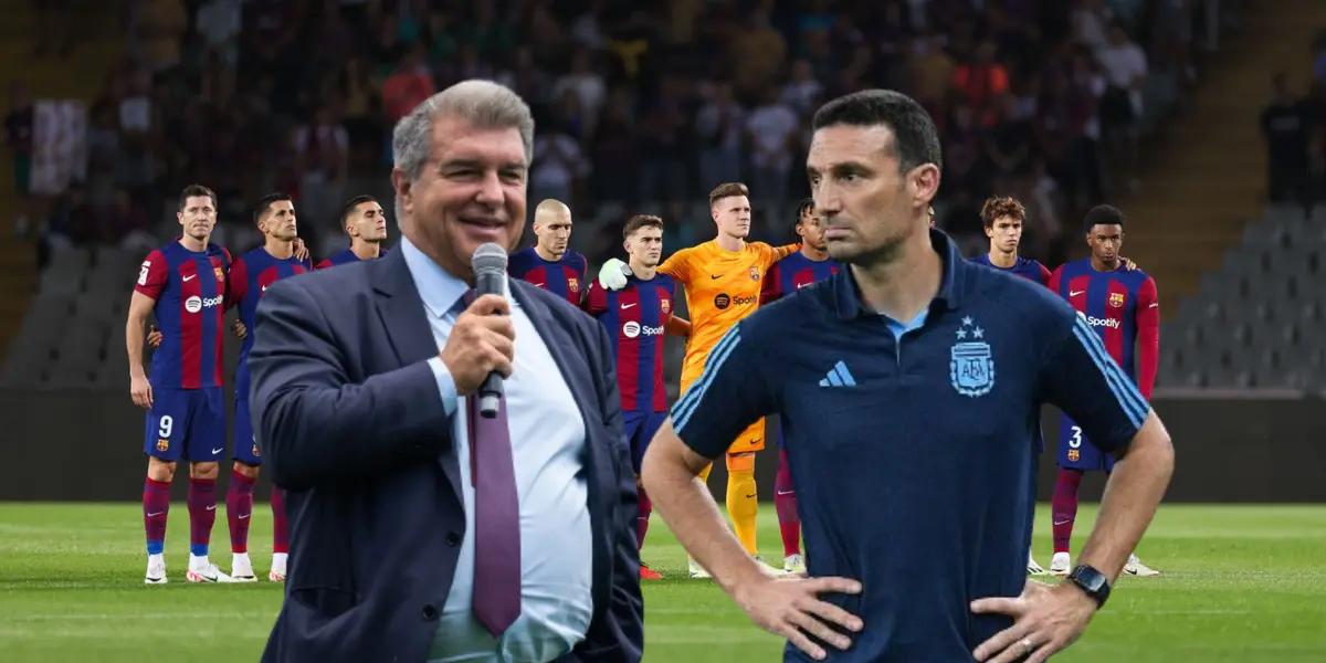 ¿Guiño al Barça? Lo que hará Scaloni tras dejar la Selección Argentina