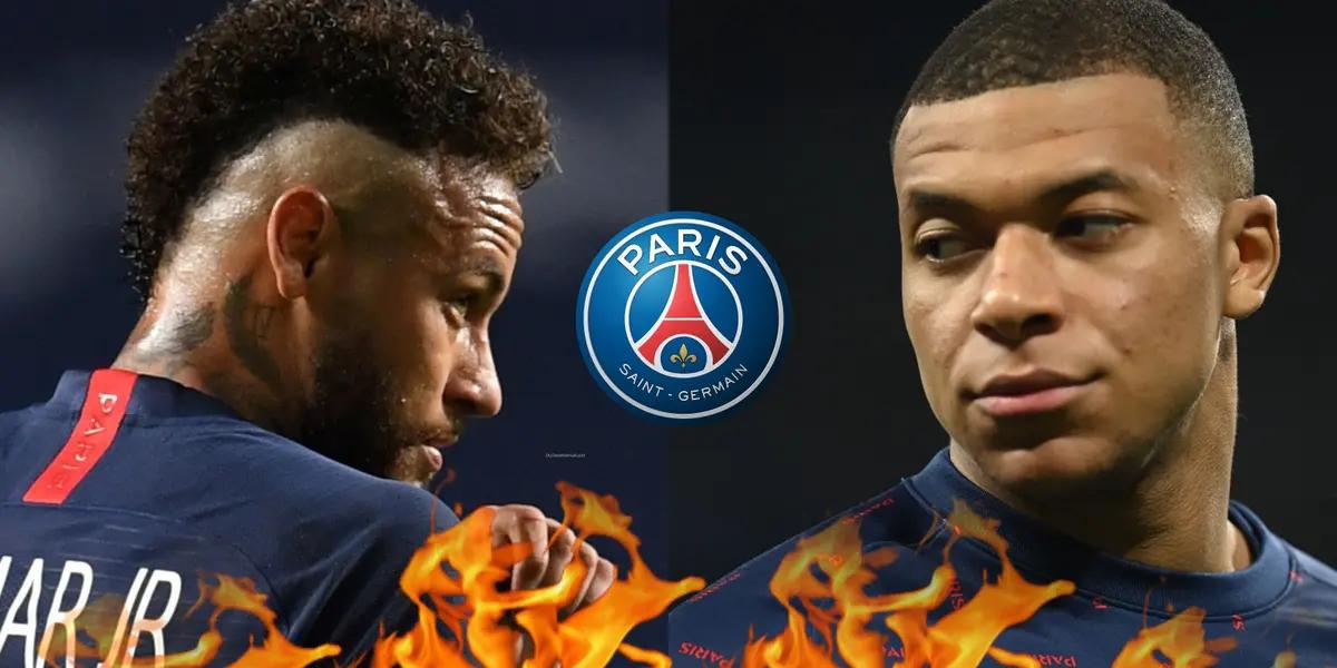 Hace semanas ambos futbolistas vienen manteniendo un conflicto importante en sus relaciones y el vestuario parisino parece romperse de a poco.